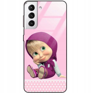 ETUI GLASS DO SAMSUNG S21 PLUS Kids Bajki Wzory