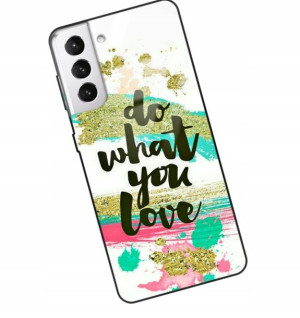 Etui Glass DO SAMSUNG S21 PLUS Obudowa Modne Wzory