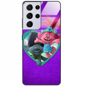Etui Glass Do Samsung S21 Ultra 5g Kids Sing Wzory