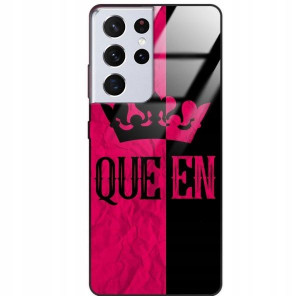 Etui Glass Do SAMSUNG S21 ULTRA Case Męskie Wzory