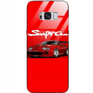 Etui Glass Do SAMSUNG S8 Motoryzacyjne Top Wzory