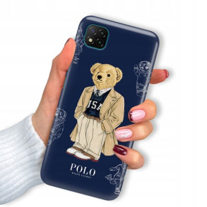 Etui do XIAOMI POCO C3 Case Miś Bearbrick Wzory
