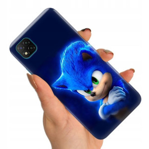 Etui do XIAOMI POCO C3 Case SONIC Błyskawica Wzory