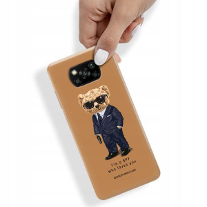 Etui do XIAOMI POCO X3 NFC Case TEDDY Misie Wzory