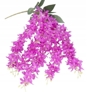 Sztuczne Kwiaty Zwisające Wisteria 60cm 5gał
