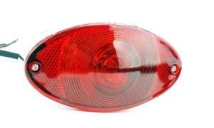 Lampa Tył Kompletna Atv - Dł.130mm Owalna