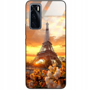 ETUI GLASS Do VIVO V20SE Obudowa Case Topowe Wzory