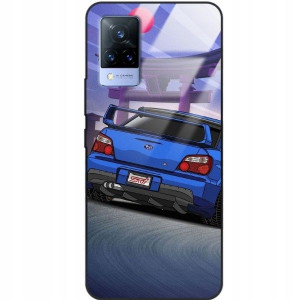 Etui Glass Do VIVO V21 Motoryzacyjne Top Wzory