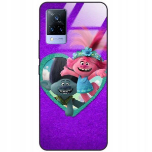 ETUI GLASS DO VIVO V21 Obudowa Bajkowe SING Wzory