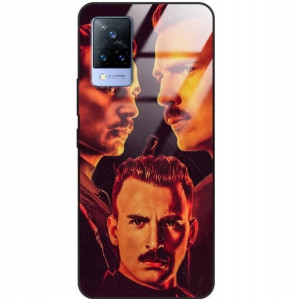 Etui Glass do VIVO V21 Obudowa Filmy Seriale Wzory