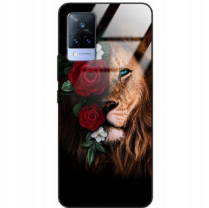 Etui Glass do VIVO V21 Obudowa Słodkie Top Wzory