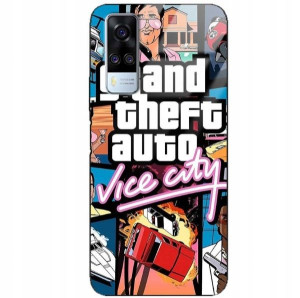 Etui Glass do VIVO Y51 2020 Obudowa Mocne Wzory