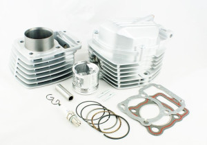 Cylinder + Głowica Kpl. Atv 200ccm (63,4mm)-powietrze