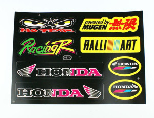 Naklejki Tuning 44,5x31,5 Xy-3013 Honda