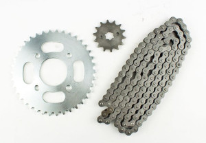 Zestaw Napęd. Atv/king(zębatki 14/38+łań420)-130