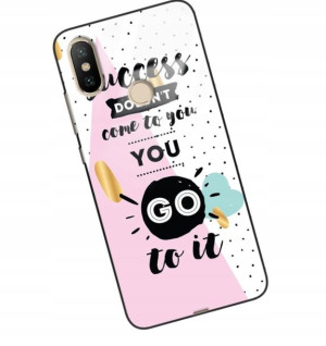 Etui Glass DO XIAOMI MI A2 Case Modne Wzory