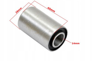 Tuleja Metalowo-gumowa Wahacza 28x14x40 Atv150c