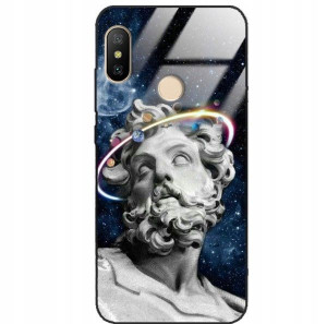 Etui glass do XIAOMI MI A2 LITE Case Modne Wzory