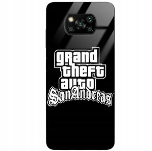 Etui Glass do XIAOMI POCO X3 Obudowa Mocne Wzory