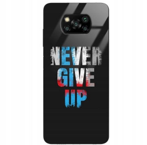 Etui Glass Do XIAOMI POCO X3 PRO Case Męskie Wzory