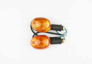 Outlet Kierunkowskaz Czarny - Street Ym50-8b 1kpl. - Outlet