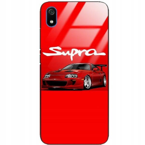 Etui Glass Do XIAOMI REDMI 7A Motoryzacyjne Wzory