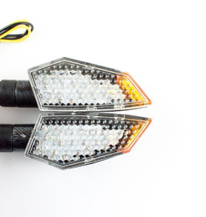Kierunkowskazy Kpl. Led-carbon M10, Homol. E11