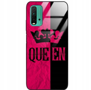 Etui Glass Do XIAOMI REDMI 9T Obudowa Męskie Wzory