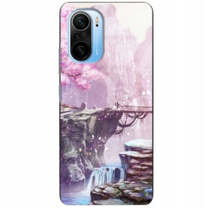 ETUI GLASS Do XIAOMI REDMI K40 Case Modne Wzory