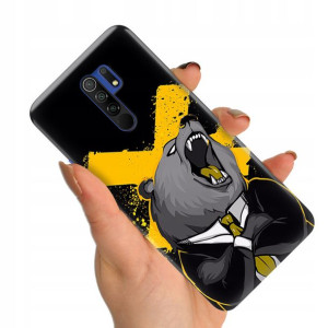 Etui do XIAOMI REDMI 9 Anime Trasher Męskie Wzory
