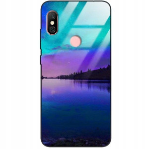 ETUI GLASS Do XIAOMI REDMI NOTE 6 PRO Case Wzory