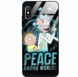 Etui Glass Do XIAOMI REDMI NOTE 6 PRO Męskie Wzory