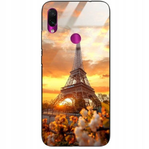 ETUI GLASS Do XIAOMI REDMI NOTE 7 Case Modne Wzory