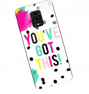 Etui Glass DO XIAOMI REDMI NOTE 9 PRO Case Wzory