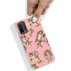 Etui do XIAOMI REDMI 9T Case Anioły Angel Wzory