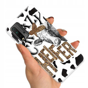 Etui do XIAOMI REDMI 9T Case Krówka Moo Top Wzory