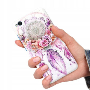 Etui do XIAOMI REDMI GO Case BOHO Leaves Top Wzory