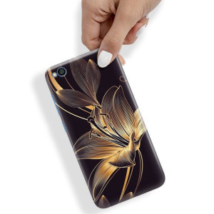 Etui do XIAOMI REDMI GO Obudowa Rose Gold Wzory