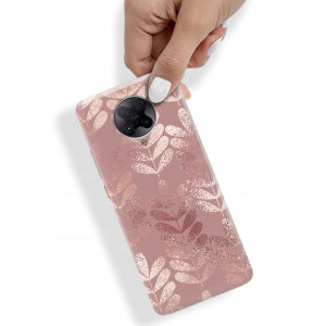 Etui do XIAOMI REDMI K30 PRO Case Rose Gold Wzory