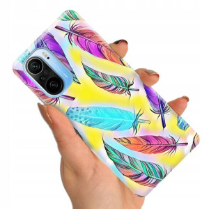 Etui do XIAOMI REDMI K40 PRO Top BOHO Leaves Wzory