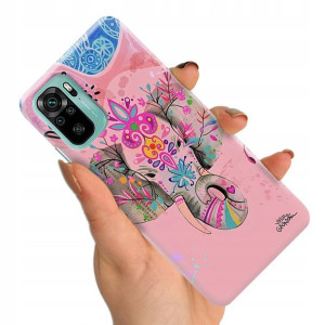 Etui do XIAOMI REDMI NOTE 10S Case Wzory + SZKŁO