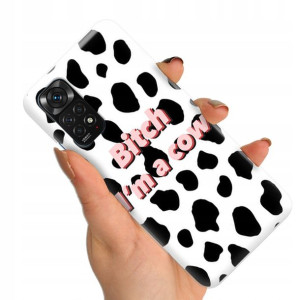 Etui do XIAOMI REDMI NOTE 11 4G Krówka Moo Wzory