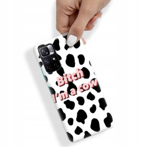 Etui do XIAOMI REDMI NOTE 11 5G KRÓWKA COW Wzory