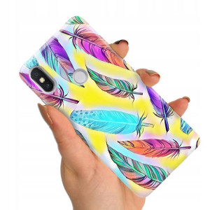 Etui do XIAOMI REDMI S2 Case BOHO Leaves Top Wzory
