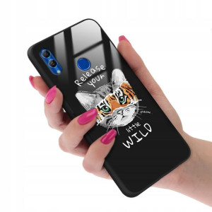 Etui Glass do HUAWEI HONOR 10 LITE TEDDY Top Wzory