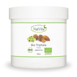 Triphala mielona Bio 250g NatVita