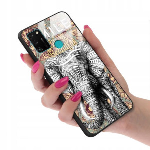 Etui Glass do HUAWEI HONOR 9A Case BOHO Top Wzory