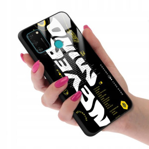 Etui GLASS do HUAWEI HONOR 9A Case NEONOWE Wzory