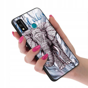 Etui Glass do HUAWEI HONOR 9X LITE Case BOHO Wzory