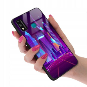 Etui Glass do HUAWEI HONOR 9X LITE Matrix Wzory